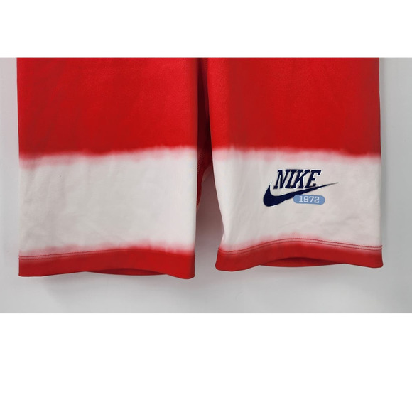 Nike Orange Ombre Biker Shorts Small  Athletic - Picture 5 of 8